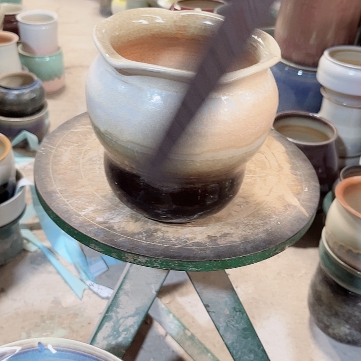 瓶口11高13 景德镇陶瓷学院满29包邮