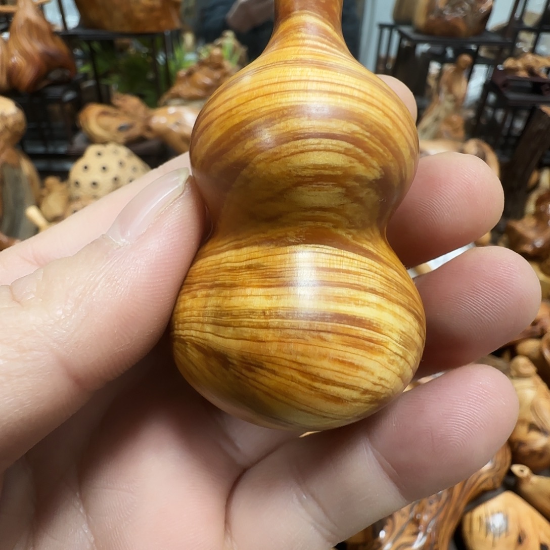 遇***姐柏木（崖柏）太行陈化黑油闻香小葫芦