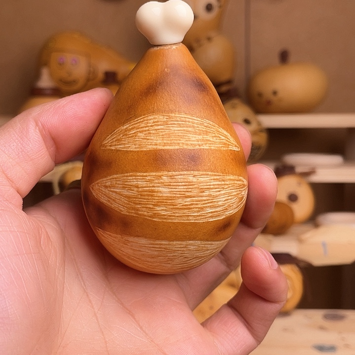 开*烤鸡腿葫芦葫芦葫芦手工