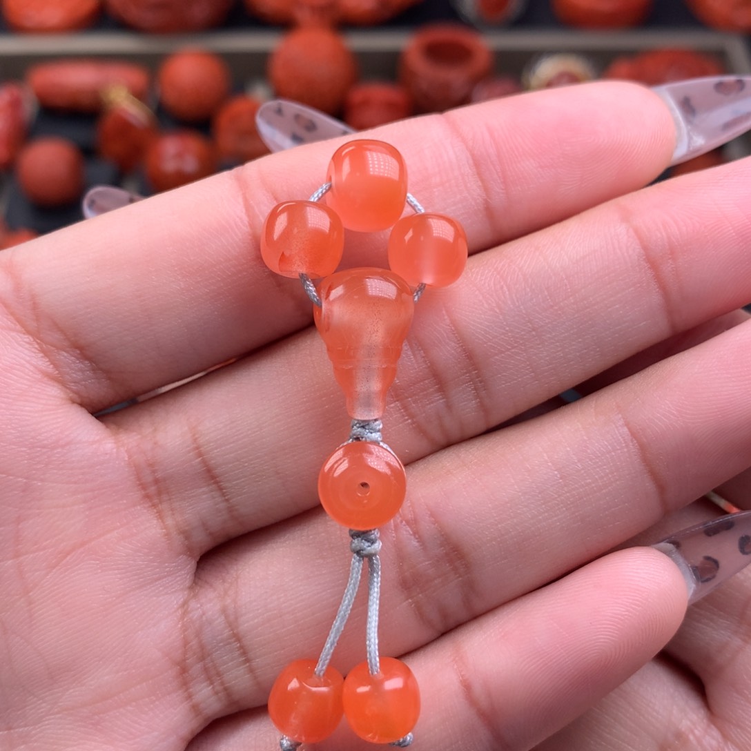 南红玛瑙套装 可配567串未镶嵌