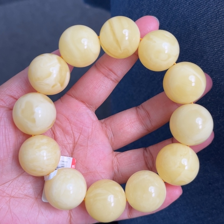 琥珀未镶嵌珠宝奇石M152号21+白蜡妖花