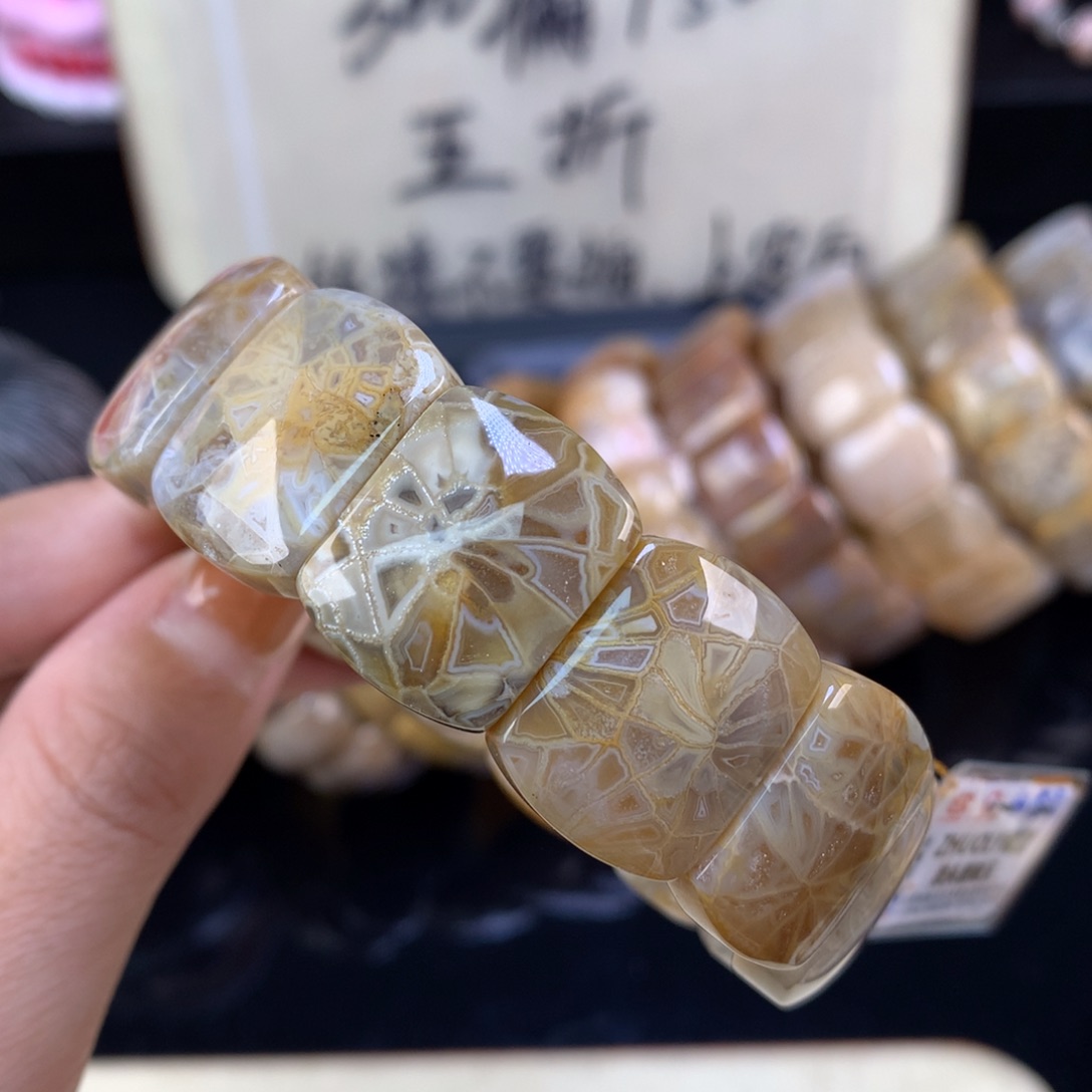 硅化珊瑚（珊瑚玉）未镶嵌颈饰五折漏价手牌（22号）