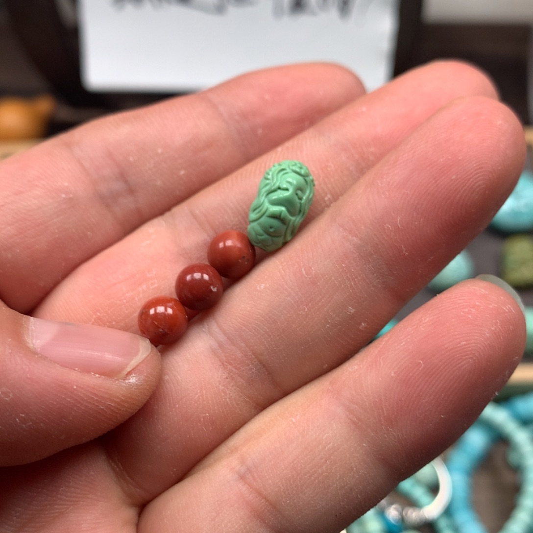 绿松石雕刻未镶嵌