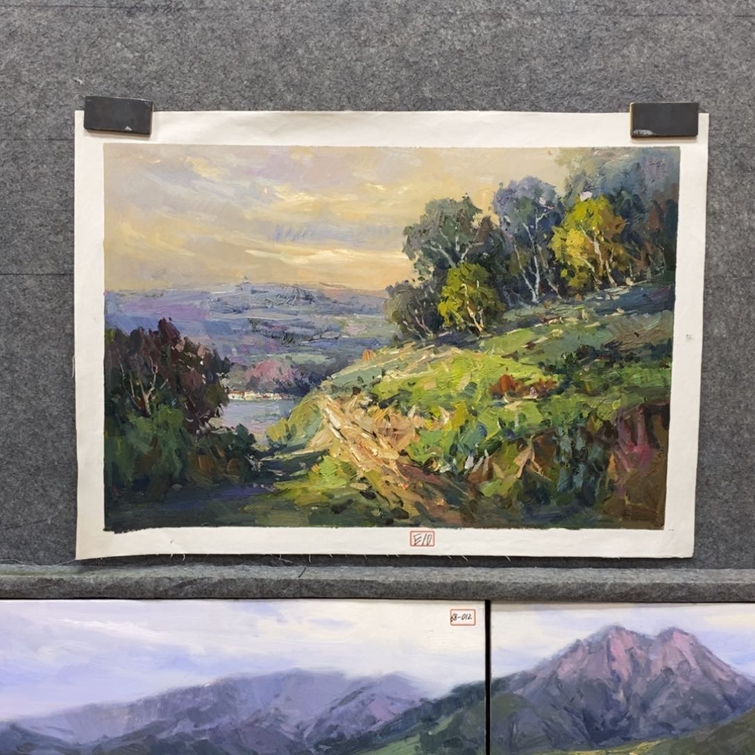 油画画芯尺寸60x 90 c m