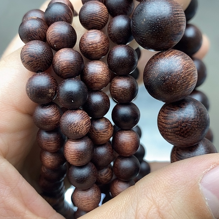 沉香沉香碎屑文莱紫棋楠两条一起套装200号