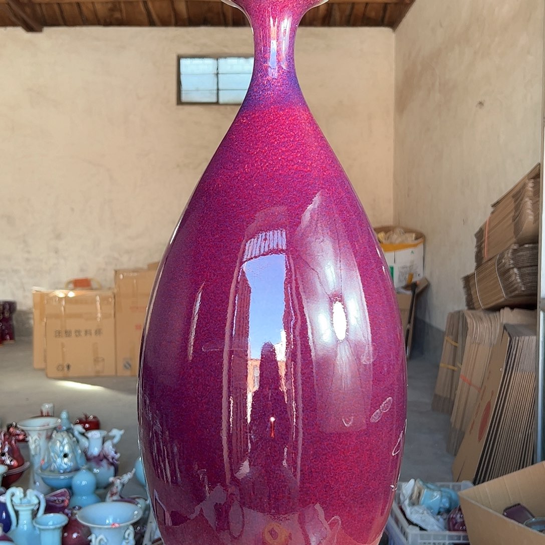 摆件郑家钧窑摆件微