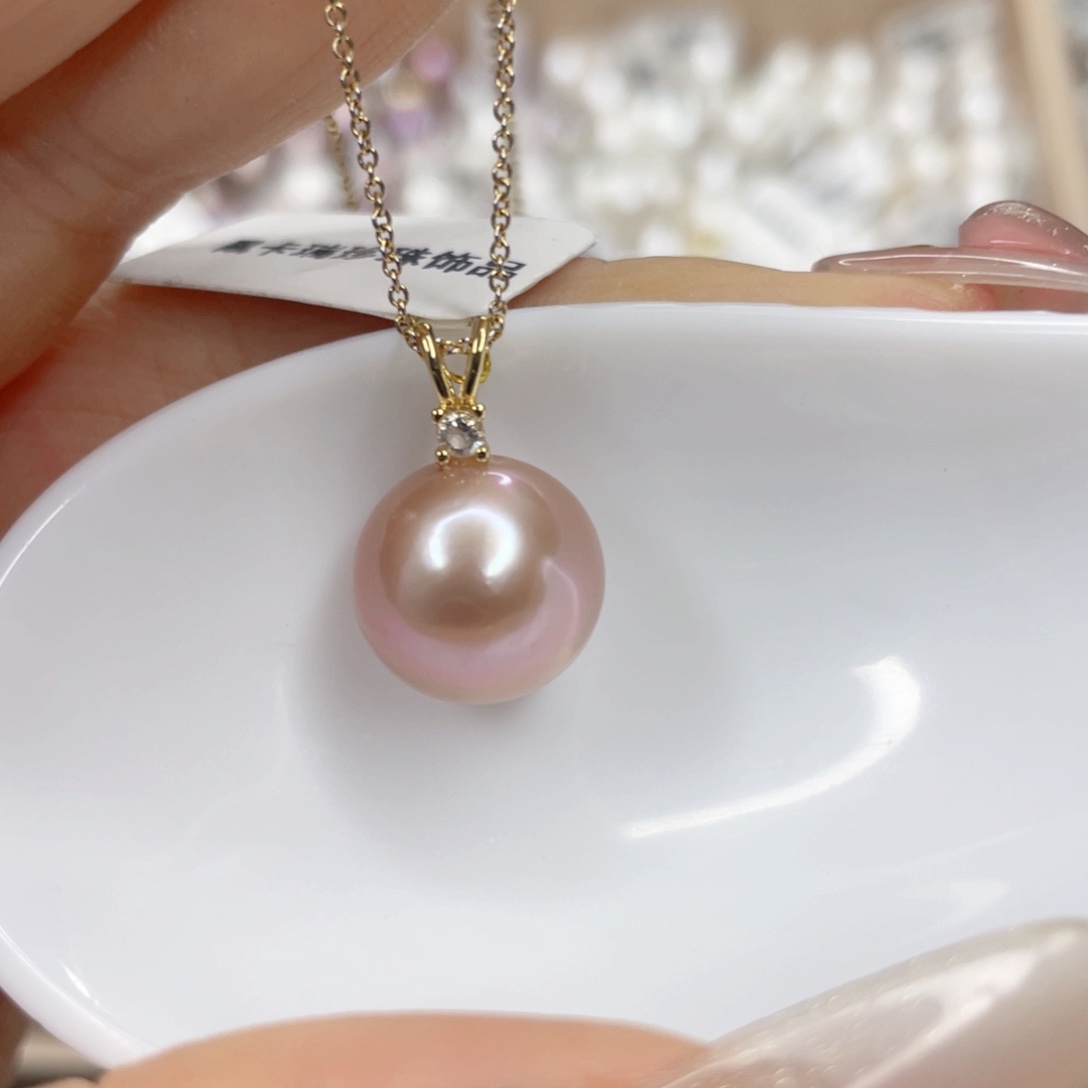 淡水珍珠未镶嵌吊坠(赠链)