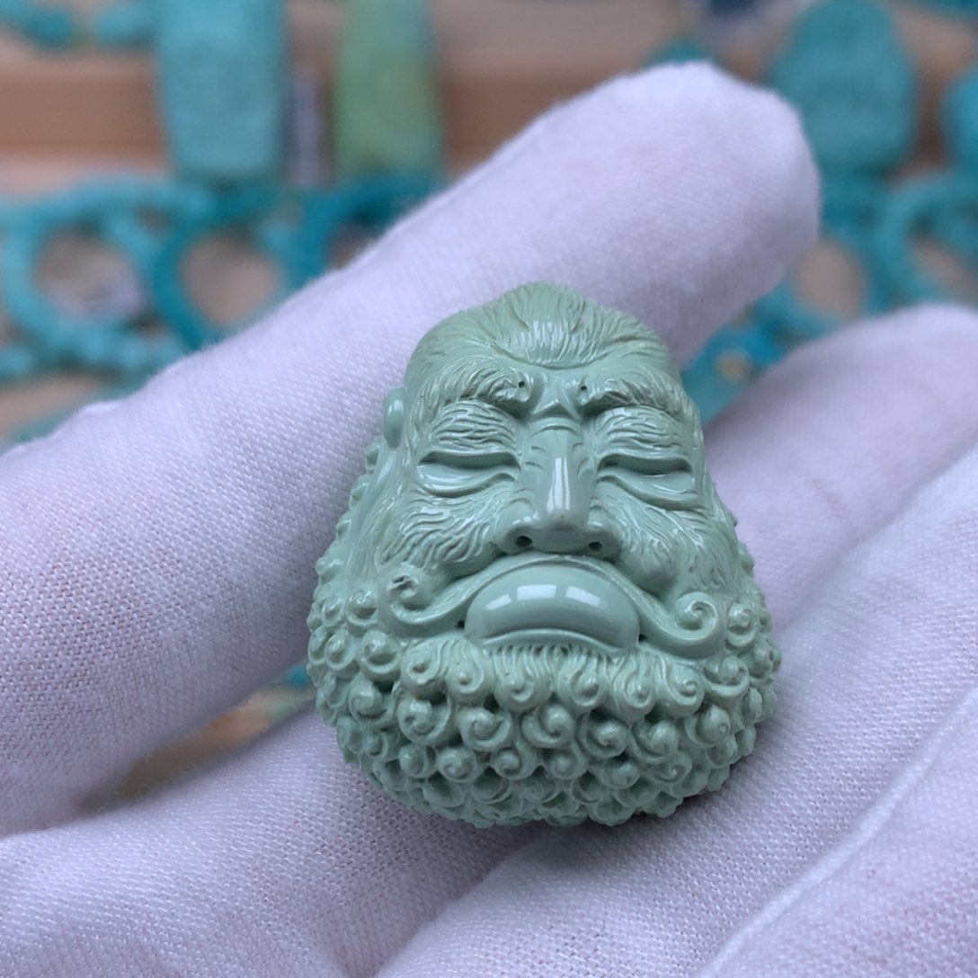 绿松石精品配饰未镶嵌