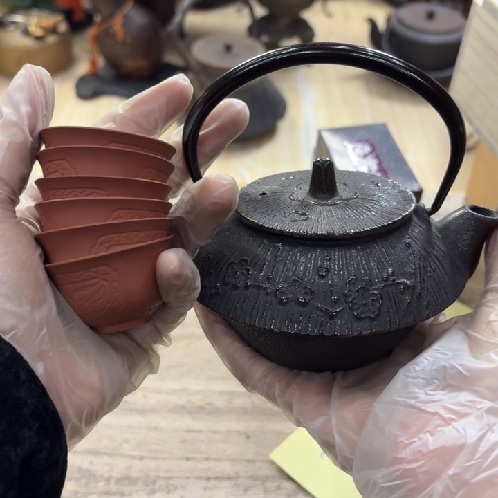 陶瓷古美术置物摆件