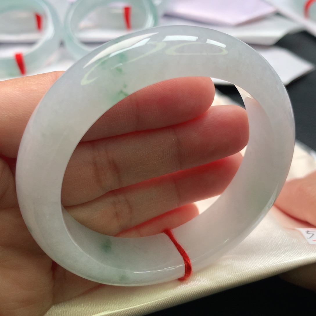 翡翠手镯未镶嵌缅甸54.55