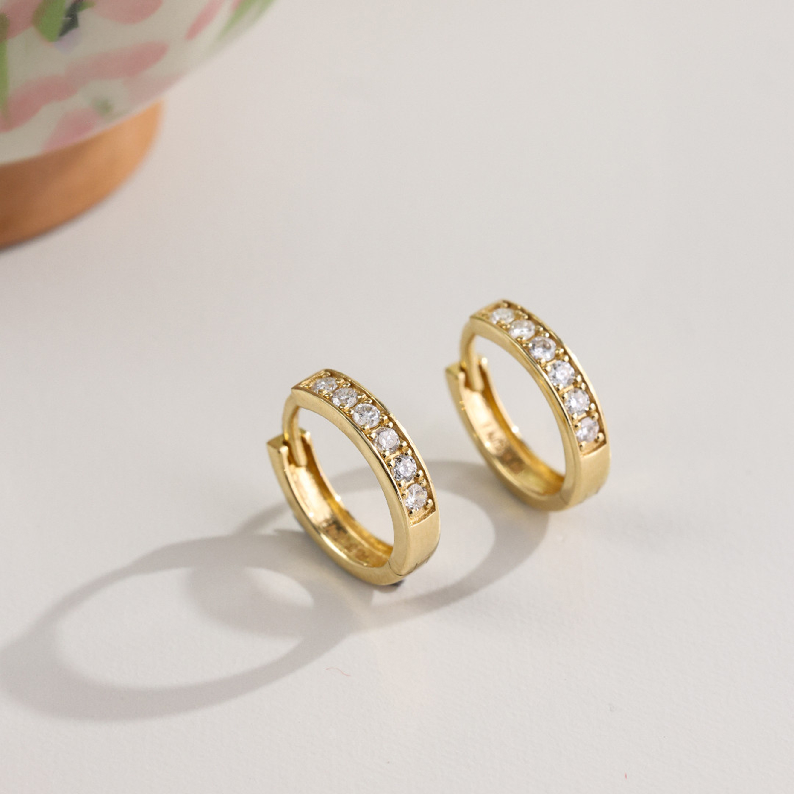 【举石臻选】TA0104-222-37135钻石耳饰18k（一对/多样性发）I