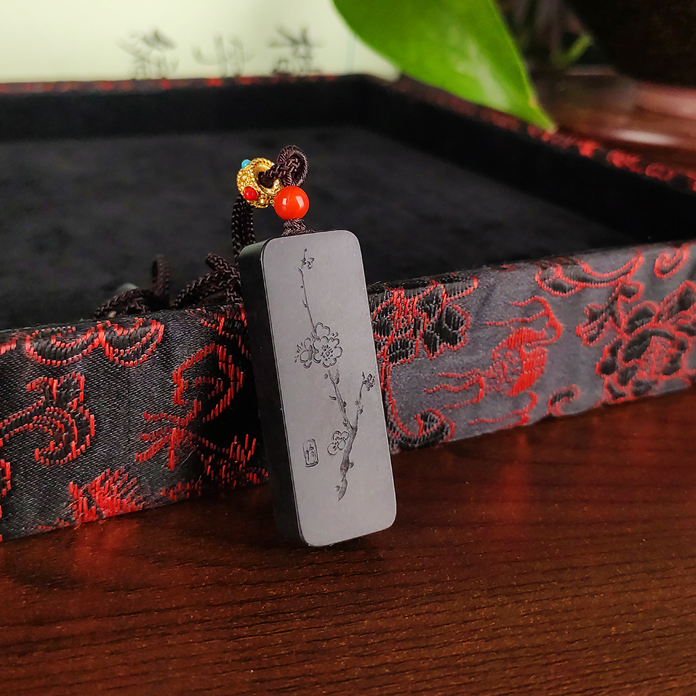 【兰亭优选】迎春-和田玉吊坠-LH004