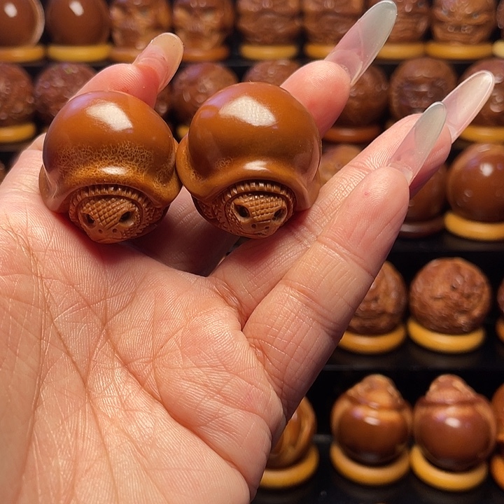 把件橄榄核橄榄雕刻