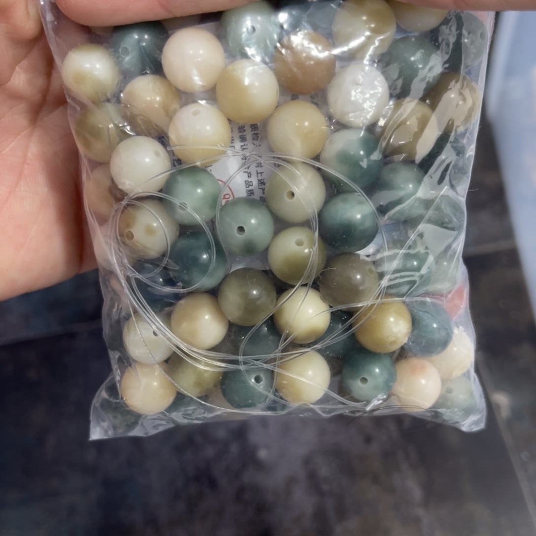 白玉菩提吊坠z 11mm/120/锅底
