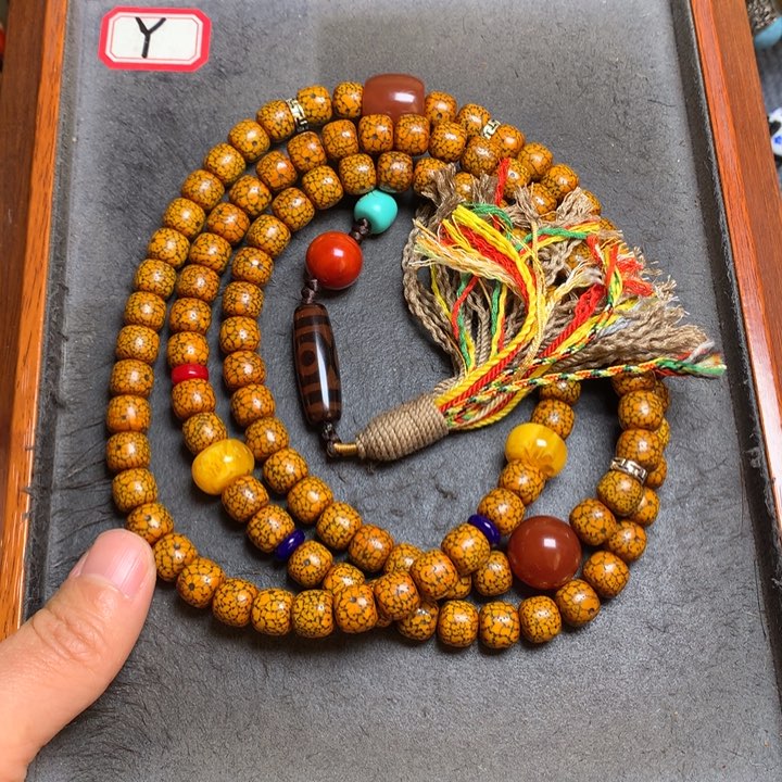 星月菩提吊坠菩提