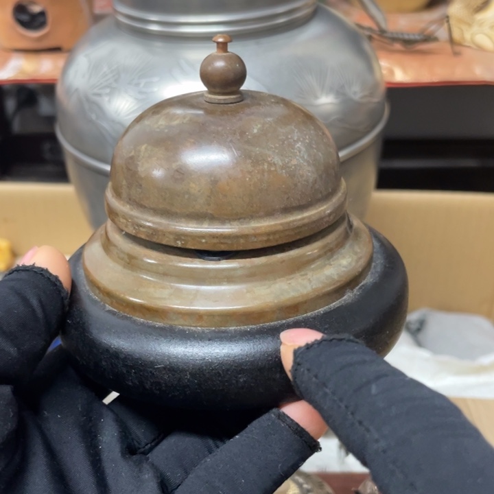 铜中古工艺品摆件