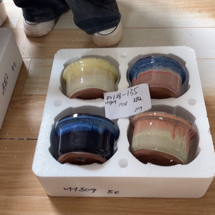 粗陶多肉花盆微瑕135