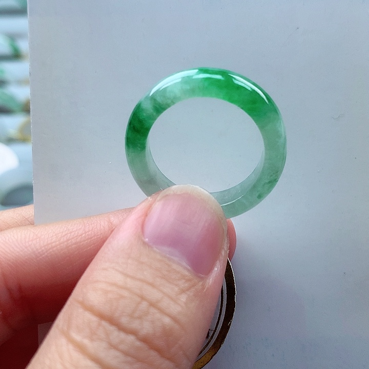 【闪购商品】未镶嵌戒指翡翠17.18号