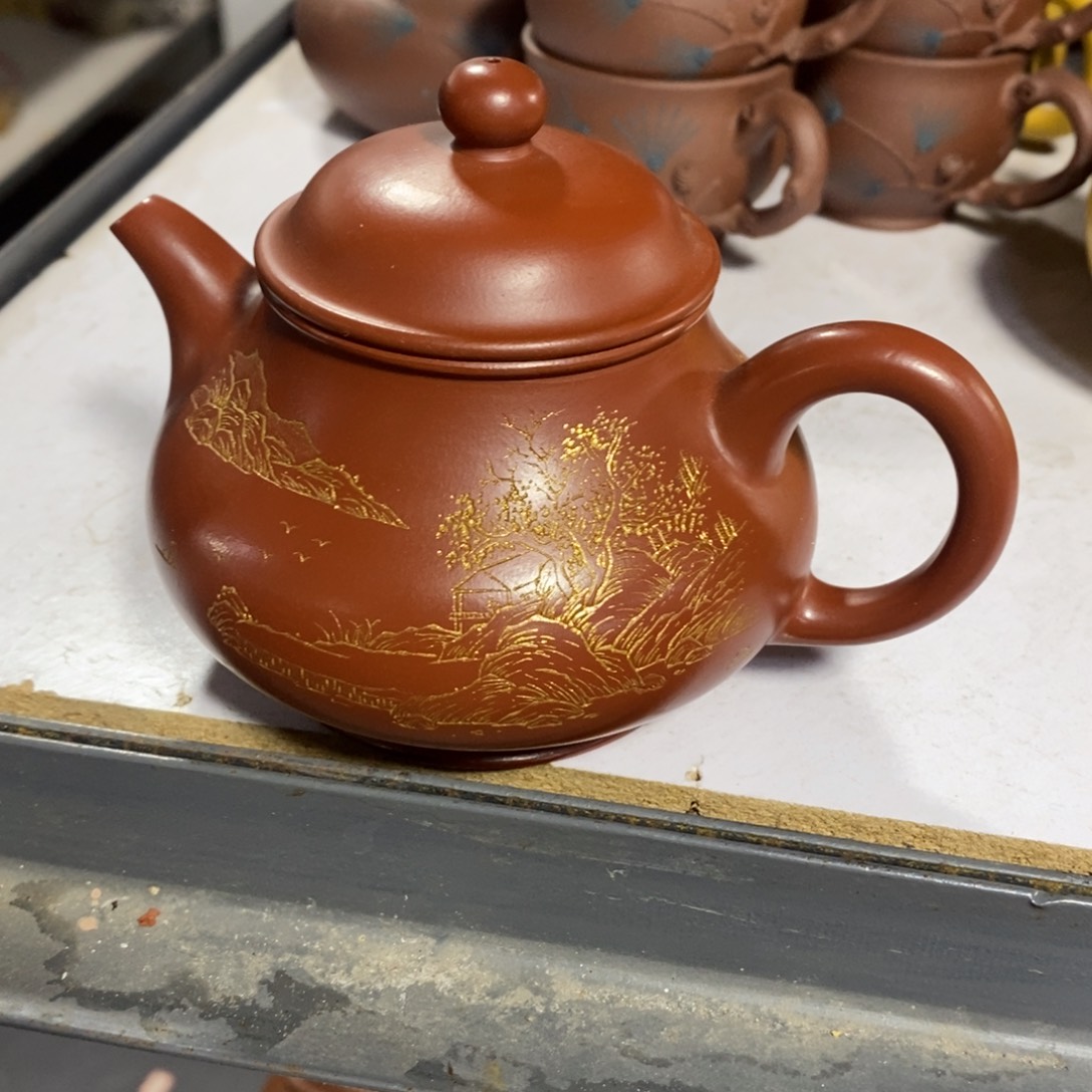 茶壶紫砂原矿手工9