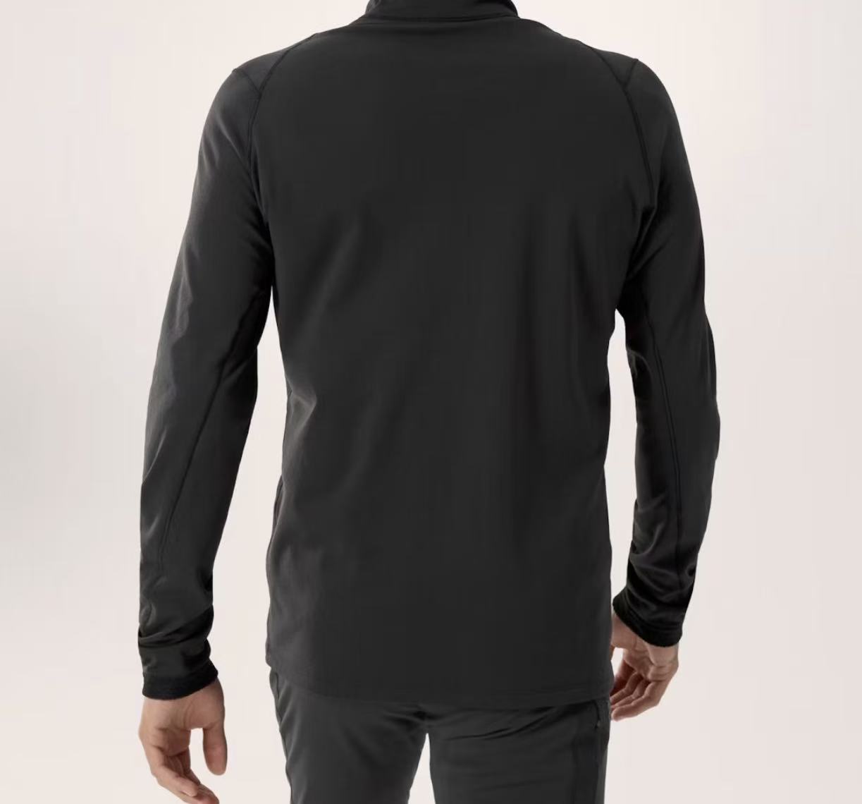 Arcteryx始祖鸟 RHO SV 立领半拉链长袖透气卫衣 