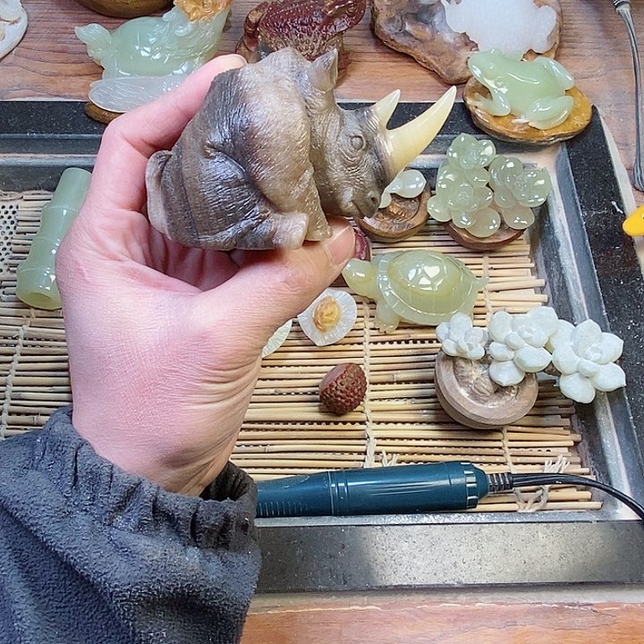 【闪购商品】砖雕金*天然一体雕刻