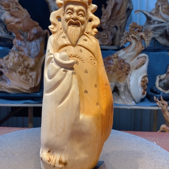 柏木（崖柏）根雕摆件