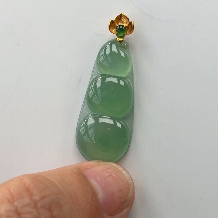 翡翠未镶嵌颈饰天然翡翠a货