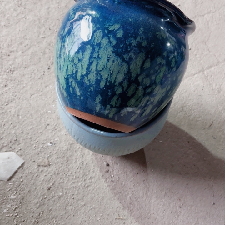 红陶口径16高度15两只