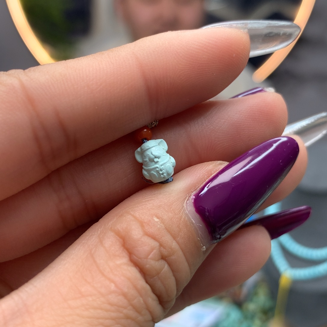 绿松石挂件未镶嵌