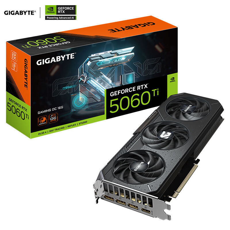 微星RTX5060TI 16G/华硕雪豹/技嘉魔鹰/七彩虹战斧游戏显卡全新