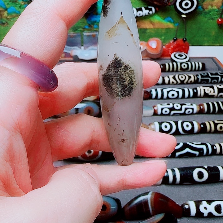 玛瑙/玉髓合金珠宝半成品