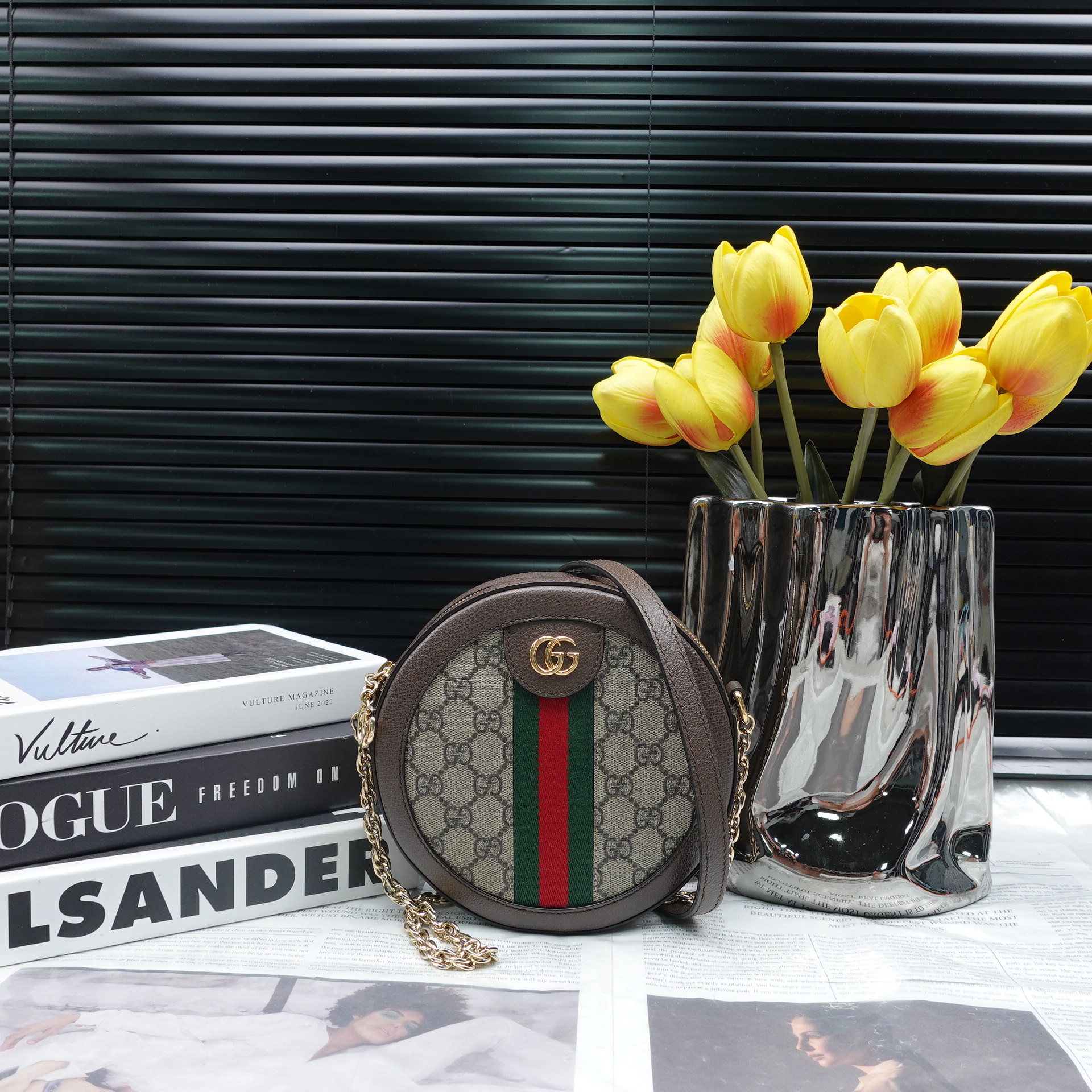 95新 GUCCI/古驰 单肩包/T10323197