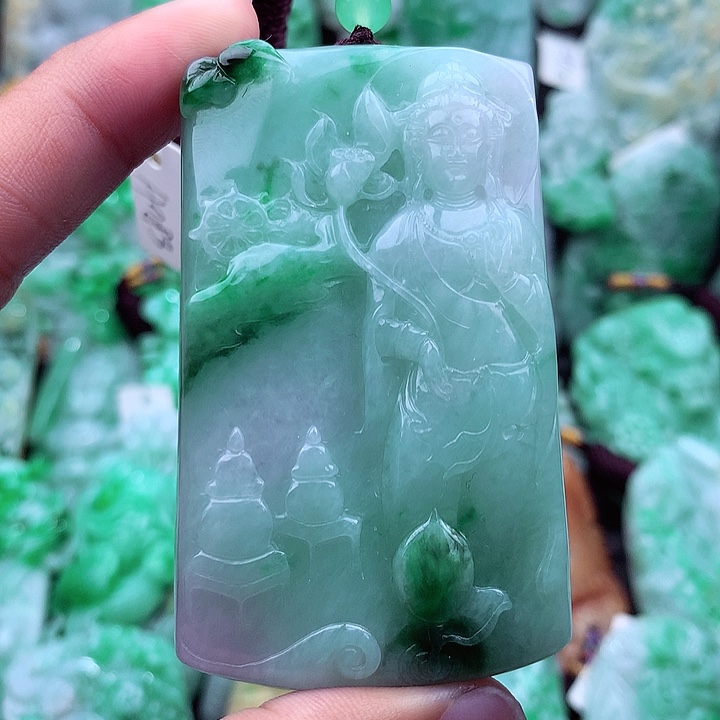 翡翠吊坠(不含链)未镶嵌