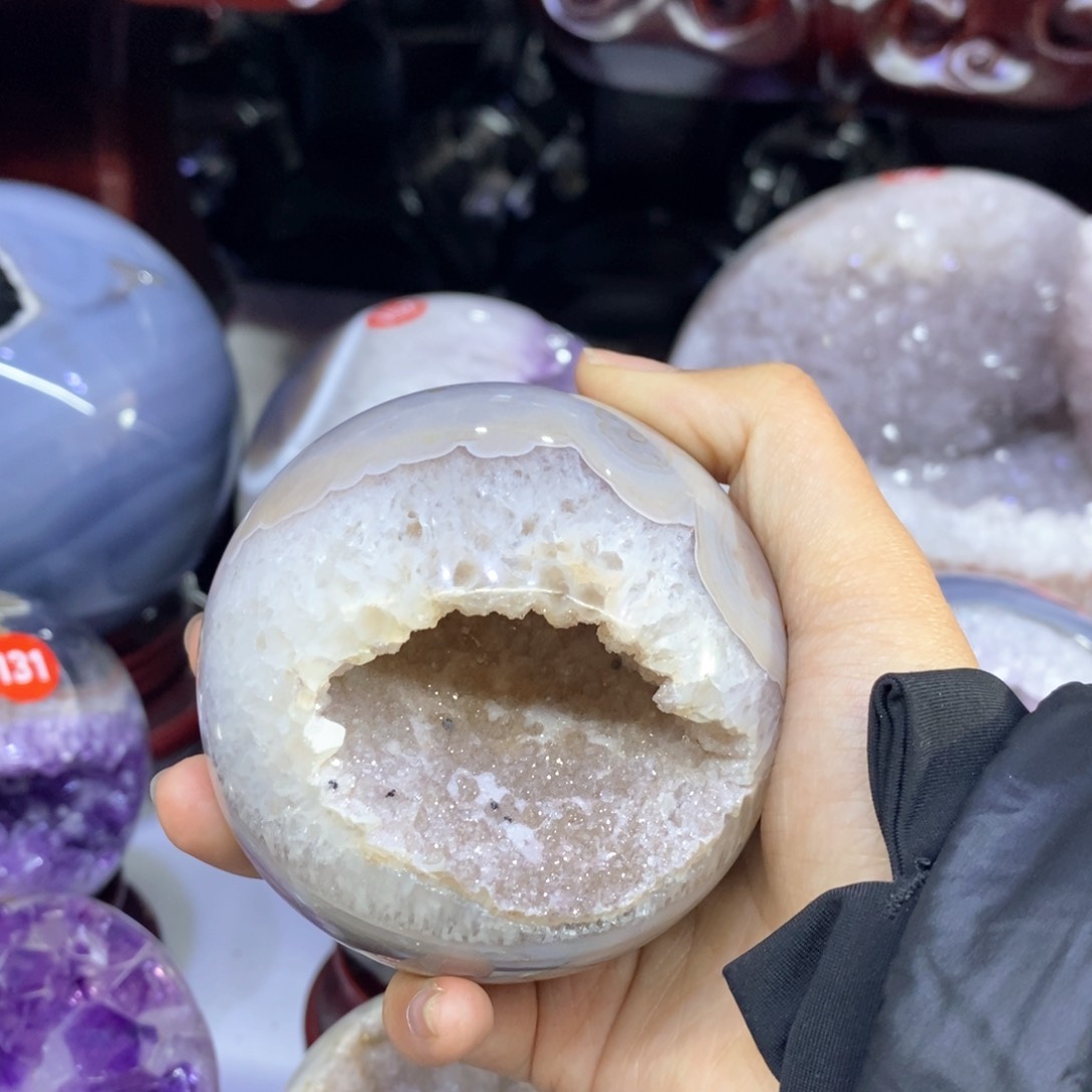 紫晶摆件未镶嵌好好