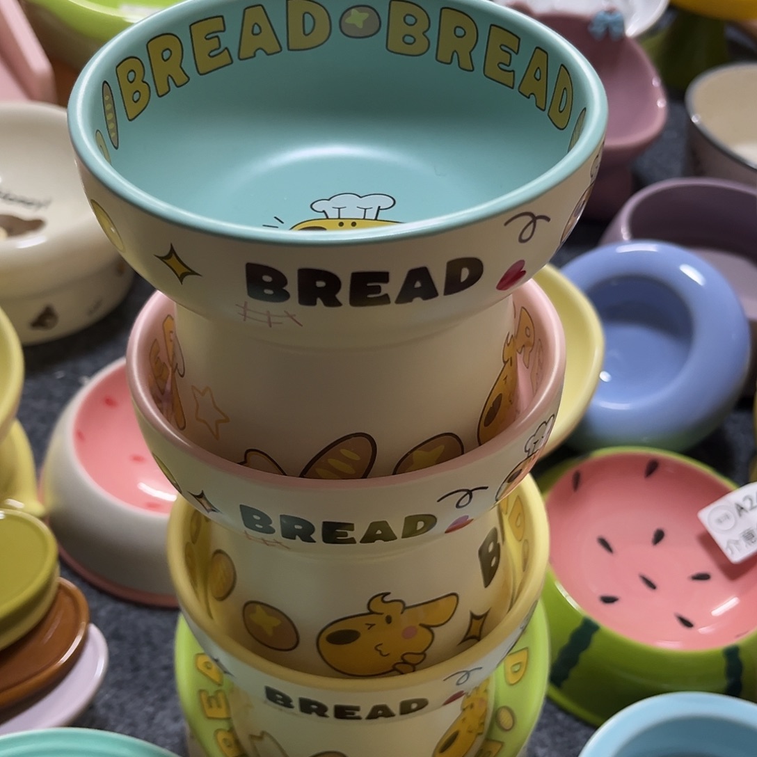 陶三个装陶瓷餐具dd