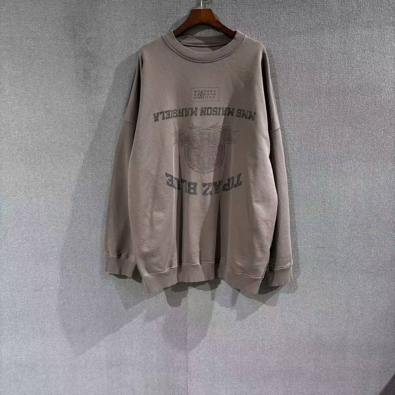 未使用 Maison Margiela/梅森马吉拉 （pm）圆领卫衣 全新s码/1827