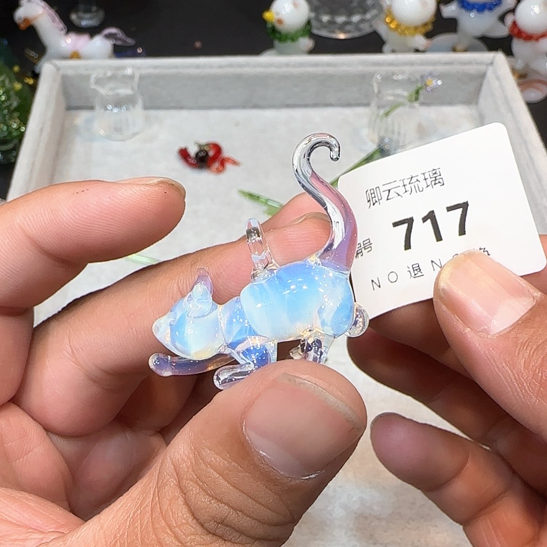 琉璃手工艺品717小猫