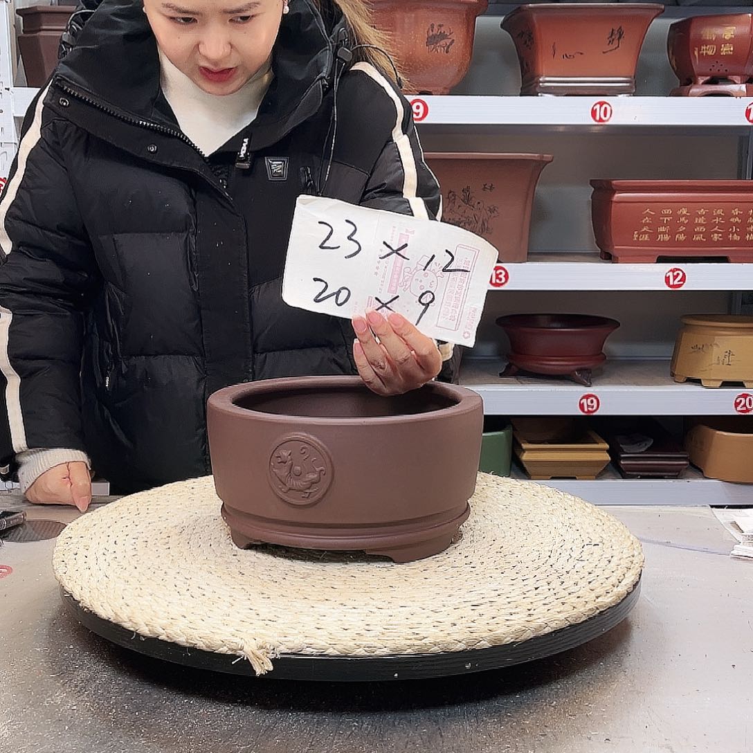 紫砂花盆紫砂花盆