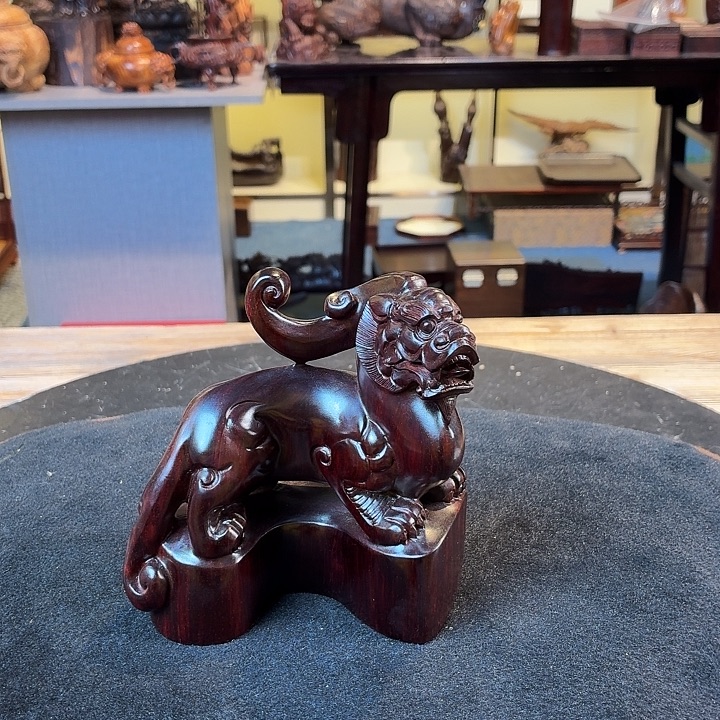 沙***雕端景台紫檀木类紫檀