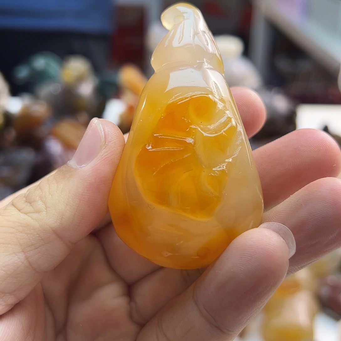 玛瑙/玉髓未镶嵌颈饰