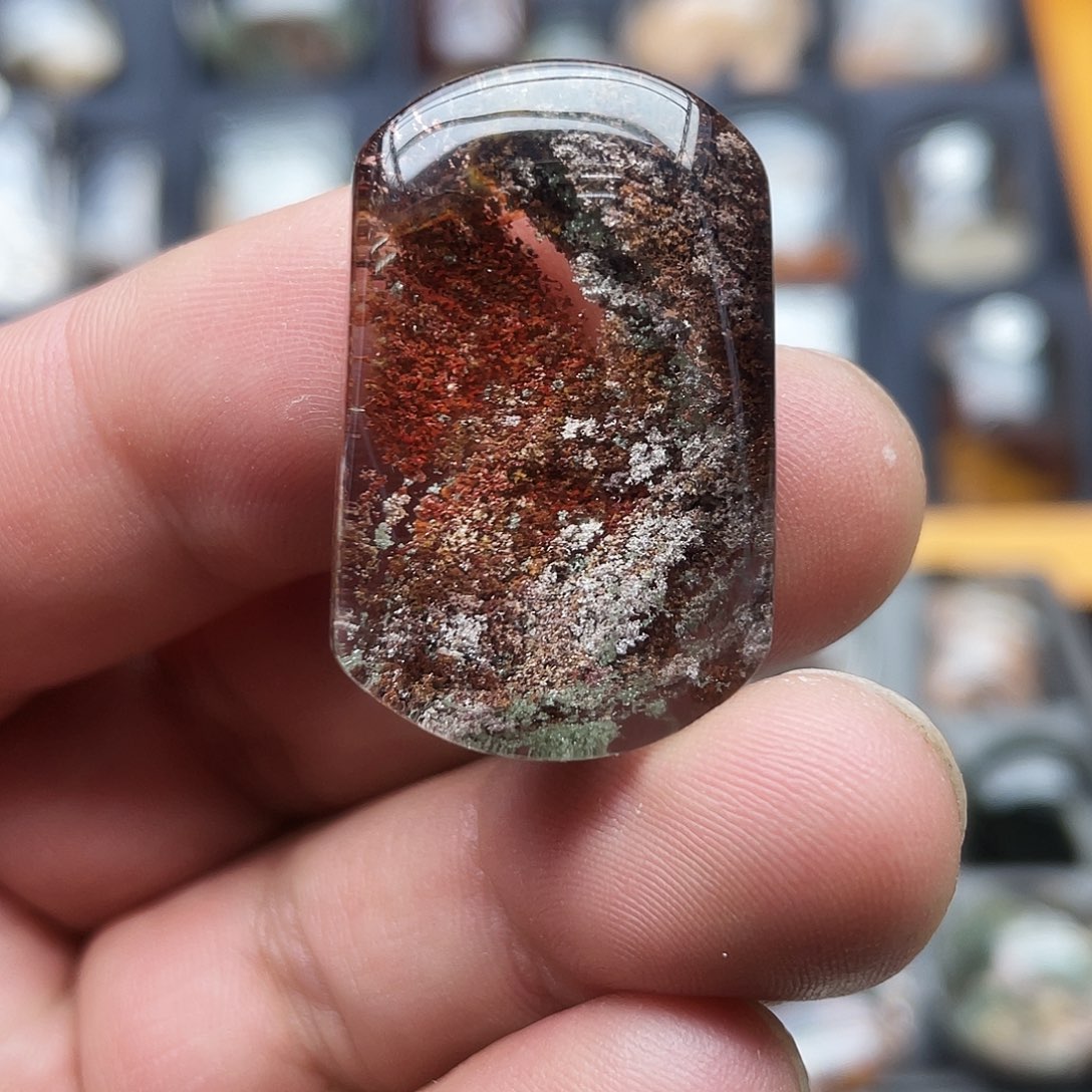 水晶颈饰未镶嵌天然水晶