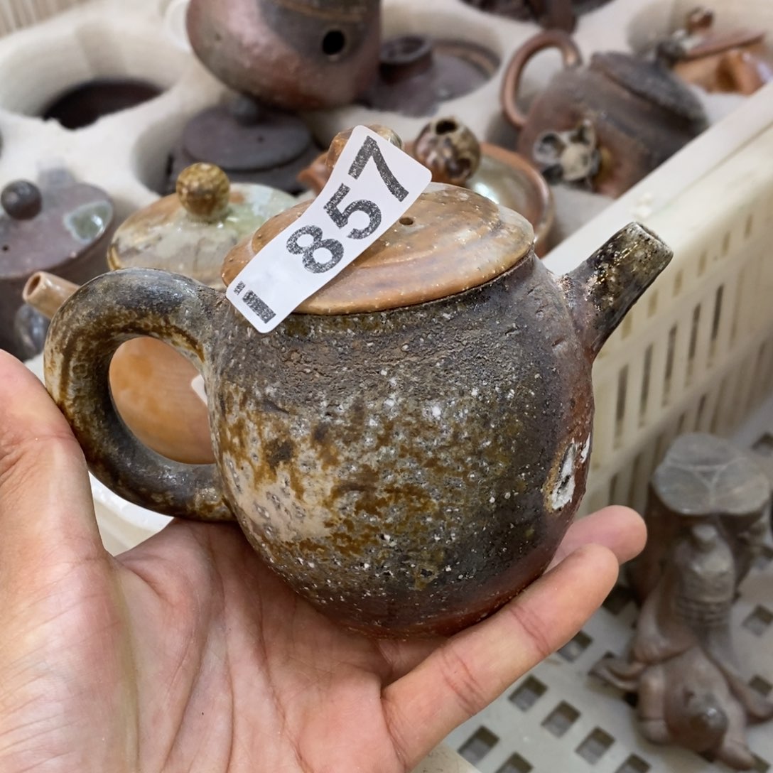 陶园柴烧，精品高货湾*池857瑕疵