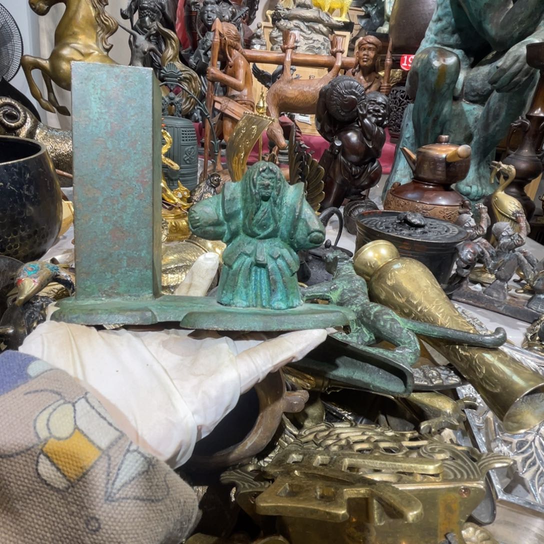 侯*大阪回流铜器摆件228