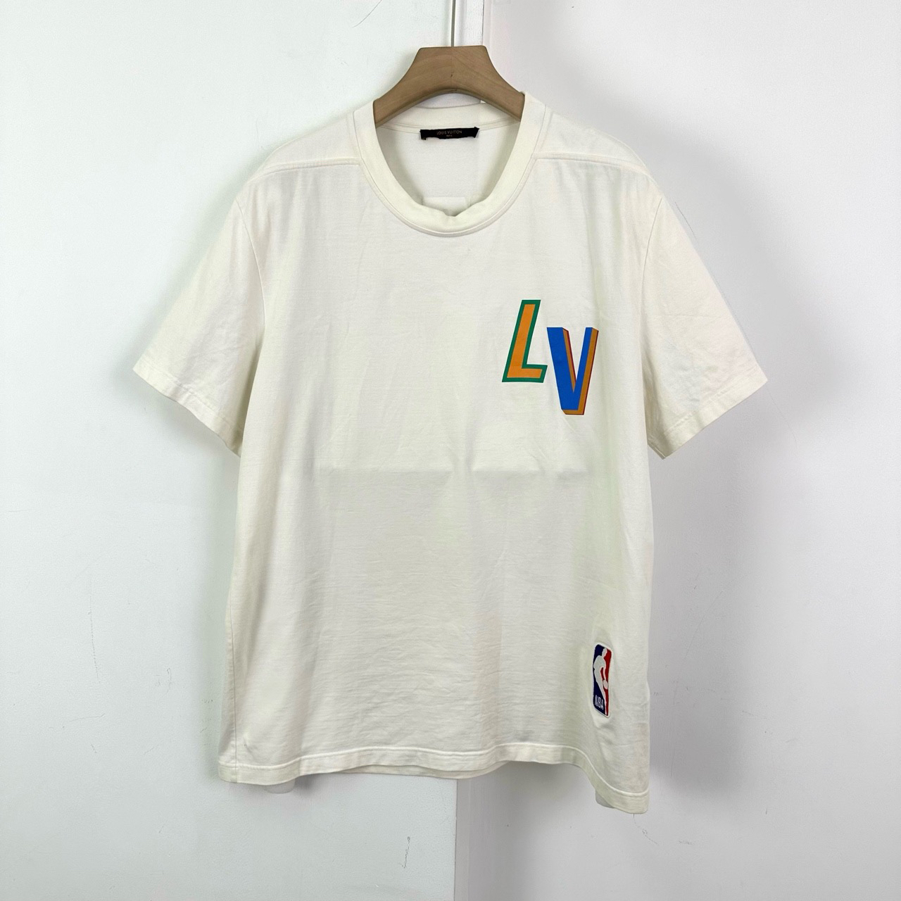 95新 LouisVuitton/路易威登 xxl码/LV联名NBA字母短袖/如图11345