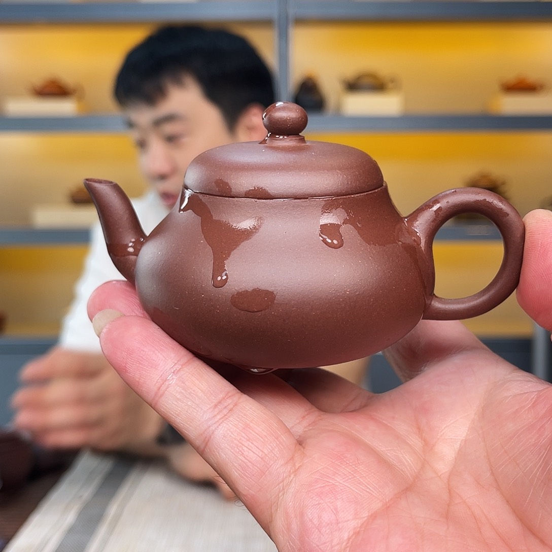 茶壶紫砂紫泥君德点汤