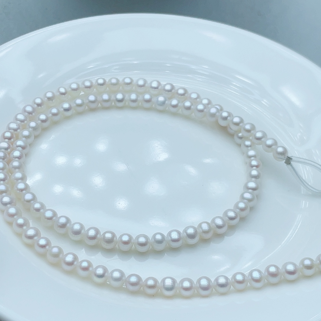 淡水珍珠颈饰钛钢?*童