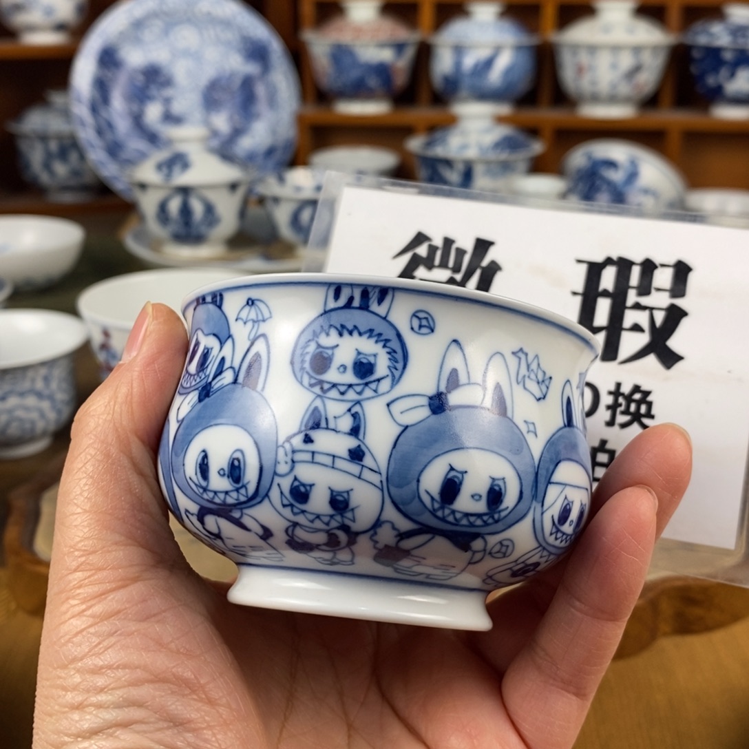 瓷片景德镇陶瓷手绘茶器939