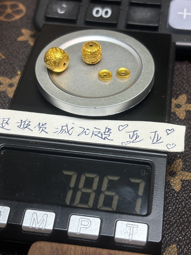 足金999黄金配饰