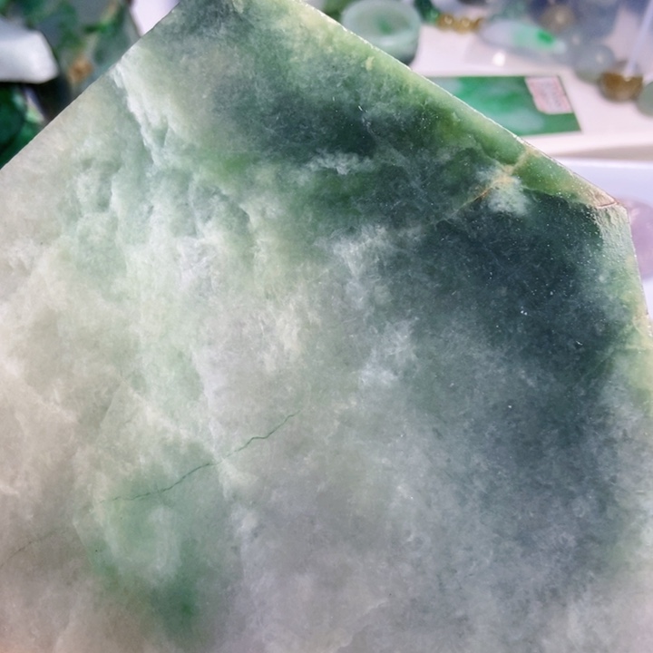 翡翠散珠天然翡翠A货挂件