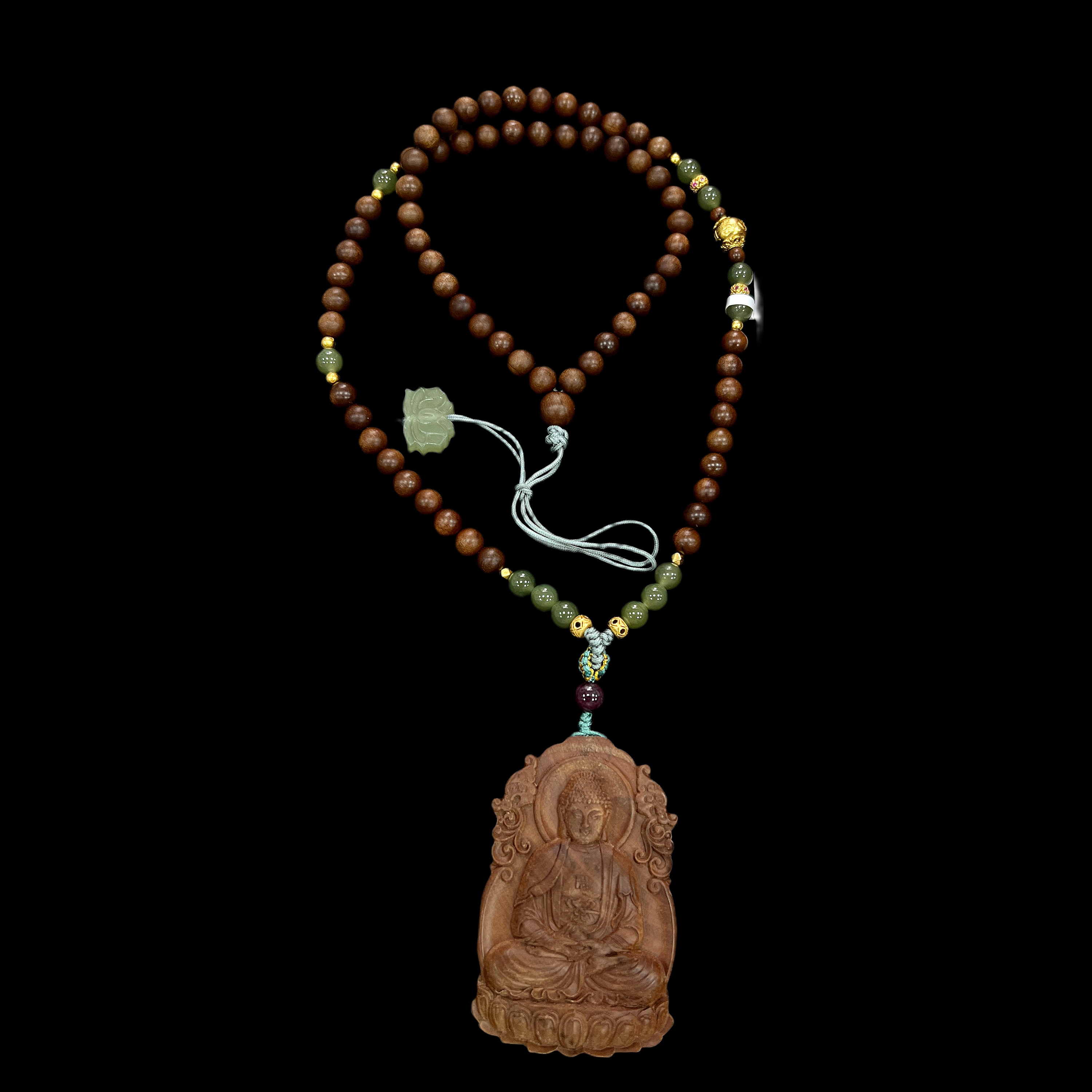 7763山檀项链（阿弥）孤品